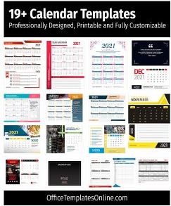 39+ All-in-One Calendar Templates for Personal and Professional Use