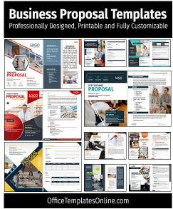 24+ Business Proposal Templates with Customizable Cover Pages for Free