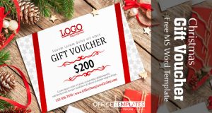 20+ Free Gift Certificate and Voucher Templates for MS Word