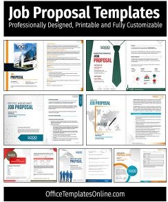 24+ Best Job Proposal Templates for a Professional Edge
