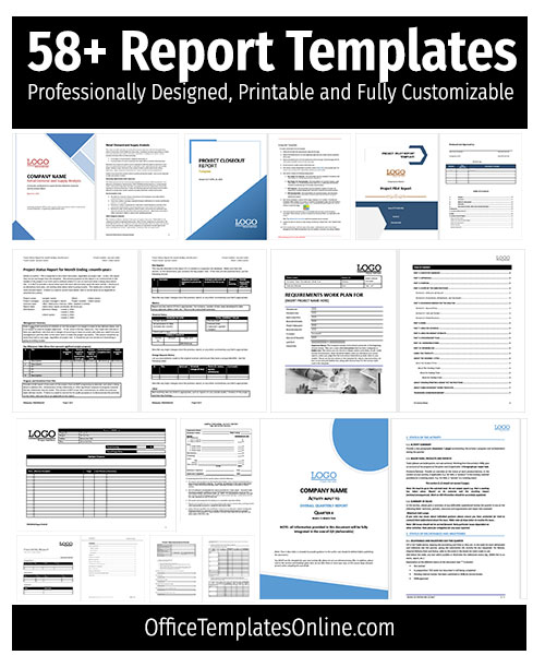 Best Business Report Template with Cover Page in MS Word