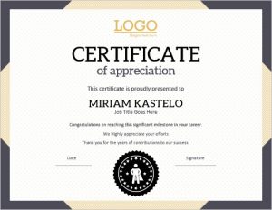 90+ Free Printable Certificate Templates for MS Word