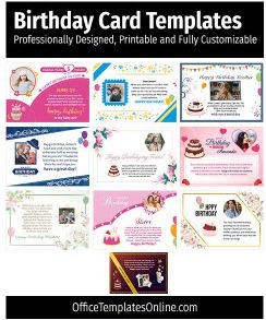 10+ Free Birthday Cards with Wishes & Messages in MS Word