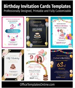19+ Unique Birthday Invitation Templates You’ll Love