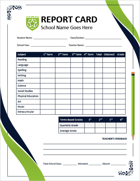 report-card-template-excel