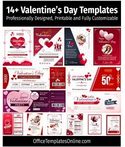24 Free Valentine’s Day Templates for MS Word (Cards, Invitations & More)