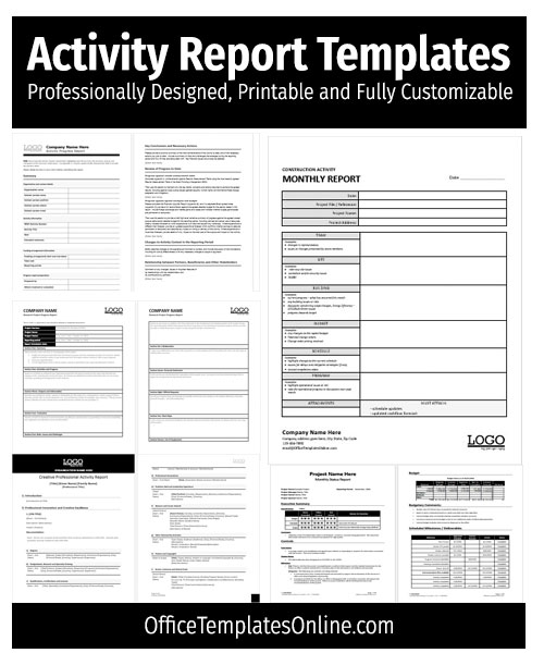 microsoft word templates report