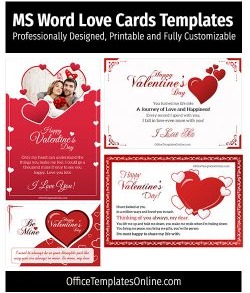 Beautiful Love Card Templates – Express Your Feelings in Style