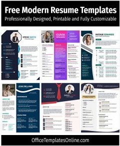 Best Free Resume Templates for Word [2026] – 6+ Editable & ATS-Friendly