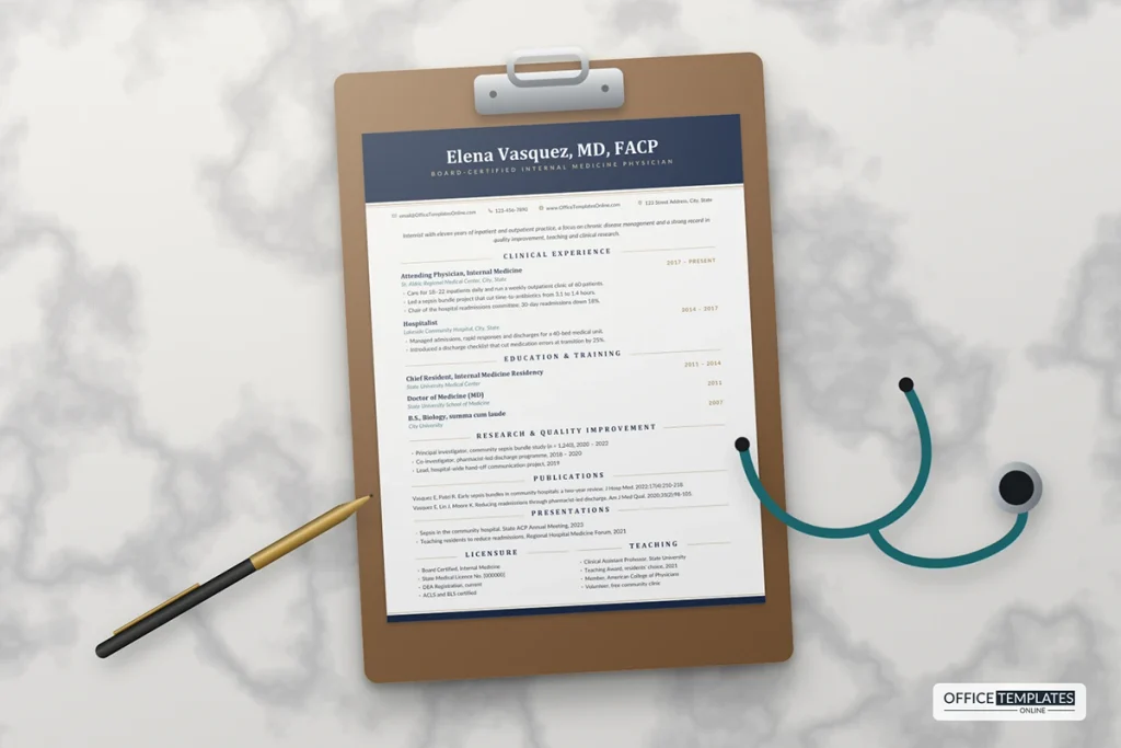 Physician Resume Template Mockup 1 1024x683