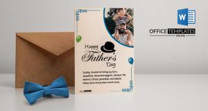 14+ Printable Father's Day Card Designs & Formats in MS Word 14+ Printable Father's Day Card Designs & Formats in MS Word
