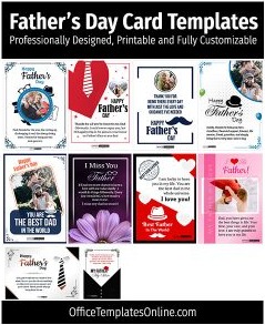14+ Free Father’s Day Card Templates & Designs for MS Word