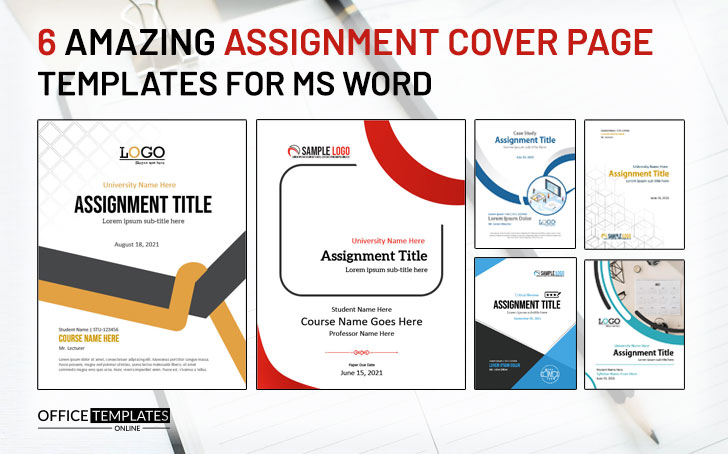 assignment cover page free