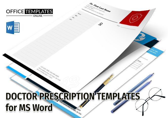 8 Free Doctor Prescription Pad Templates in MS Word