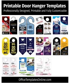 11+ Free Door Hanger Designs & Formats for MS Word