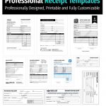 Get Organized with These Free Receipt Templates for MS Word