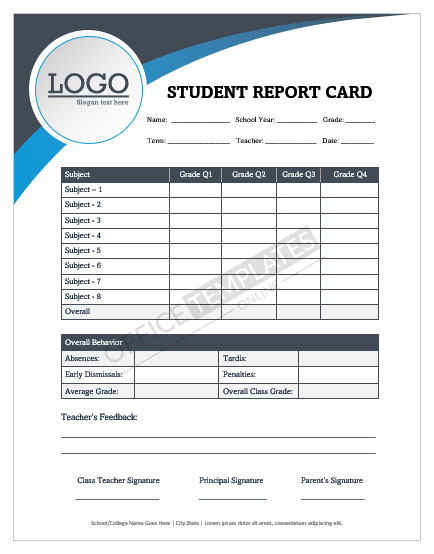 Letter Grade Scale (Editable Word Document)