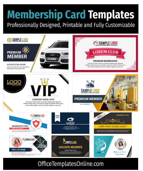 Free Membership Card Template Word