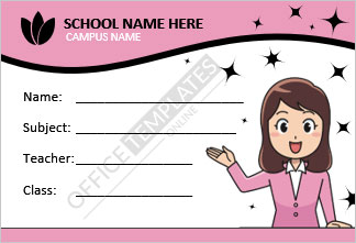 16 Free Download Name s Cards And Badges For Ms Word