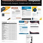 Make Feedback Easy with These 22 Comment Card Templates