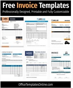 Get Your Invoices Done in No Time with Our FREE MS Word Templates