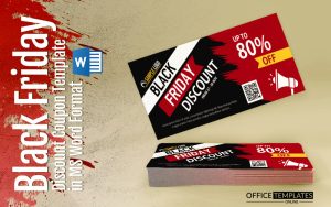 24+ Free Printable Discount Coupon Card Templates for MS Word