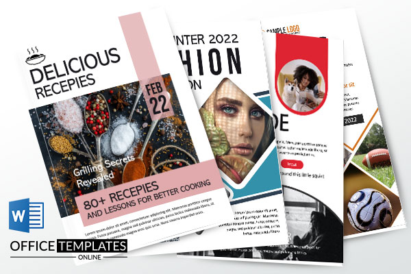 6+ Free Cover Page Templates for Magazine in MS Word