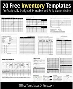20+ Free Inventory Tracking Templates & Checklists for MS Word