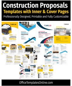 24+ Free Premium Construction Proposal Templates for Your Projects