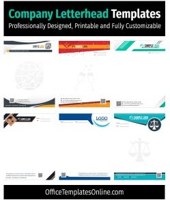 18+ Free Company Letterhead Templates to Boost Your Professional Appeal