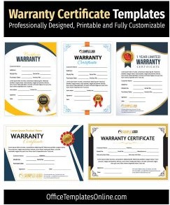 15+ Free Warranty Certificate Formats for MS Word