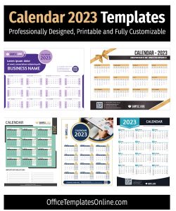 Download 20+ Free Calendar Templates for MS Word & Excel