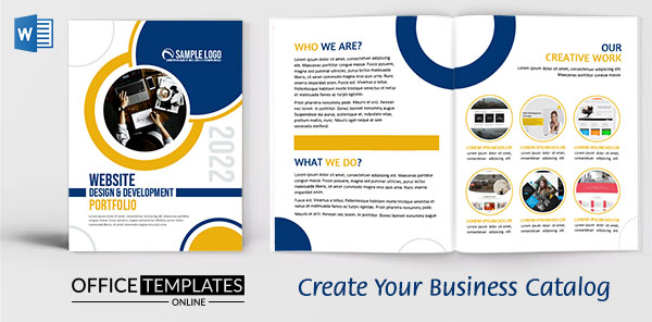 4+ Best Free Business Catalog Templates for Microsoft Word