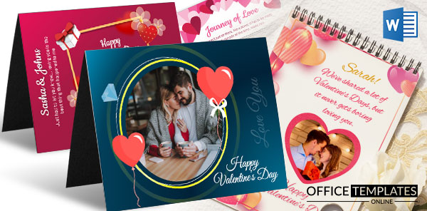 8+ cartes d’amour de la Saint-Valentin pour les amoureux dans Microsoft Word