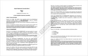 Corporate Bylaws Format 08