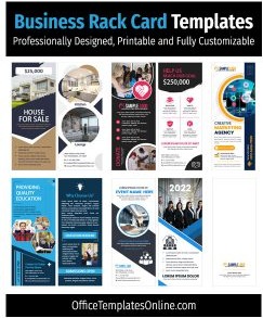 17 Free Rack Card Templates to Elevate Your Business Branding