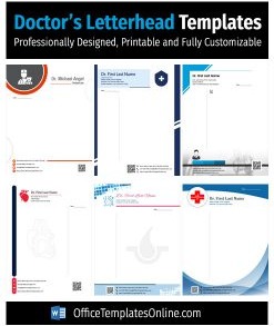 Boost Your Credibility with 19 Stunning Doctor Letterhead Templates