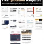 12+ FREE Quotation Templates for Every Business and Individual Need