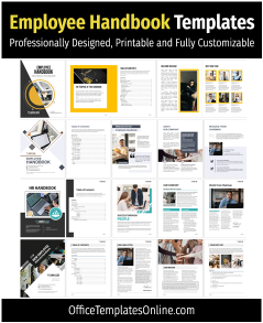5+ Professional Yet Free Employee Handbook Templates for MS Word