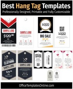 6+ Hang Tag Formats Designed for MS Word – [Editable & Free ]