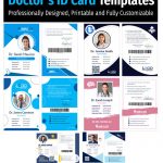 12+ Free Doctor ID Card/Badge Templates for Clinics and Hospitals