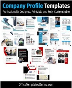 Perfect Free Company Profile Booklet Templates