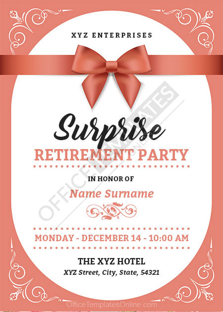 18  Free Party Invitation Templates for MS Word