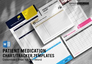5+ Free Medication Log & Chart Templates for MS Word