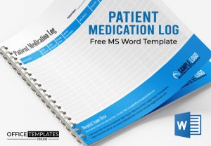 5+ Free Medication Log & Chart Templates for MS Word