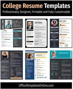 6+ Best Ever College Resumes in MS Word Format