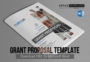 Free Grant Proposal Templates in MS Word Format