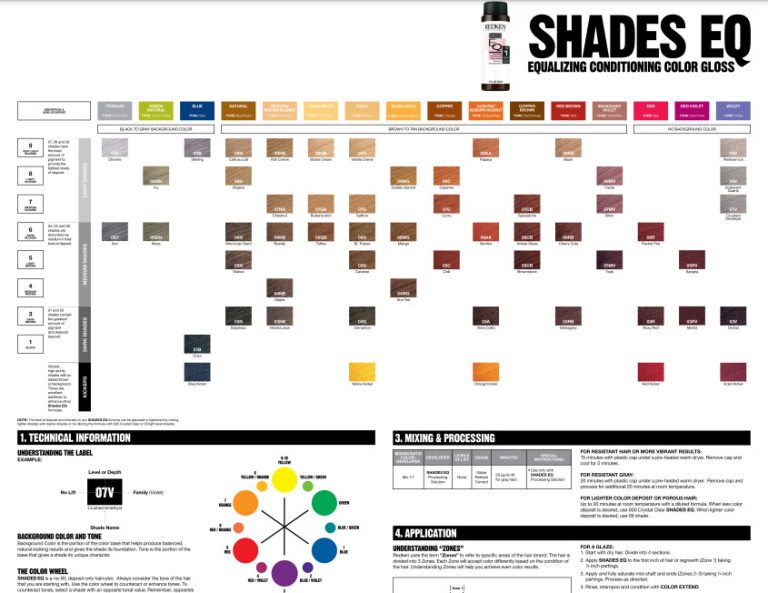 30+ Redken Shades EQ Color Charts: Download Your Free Guide!