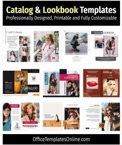 7+ FREE Multi-pages Fashion Lookbook & Catalog Templates