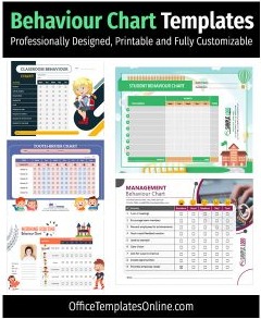 25+ Free Behavior & Reward Chart Templates for Parents and Teachers